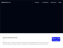 Tablet Screenshot of ozelbmwservis.com